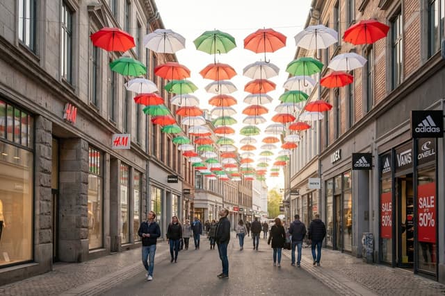 Těhotenské focení v ulicích Brna, street foto, dlažba a lampy v podvečerním světle, párové