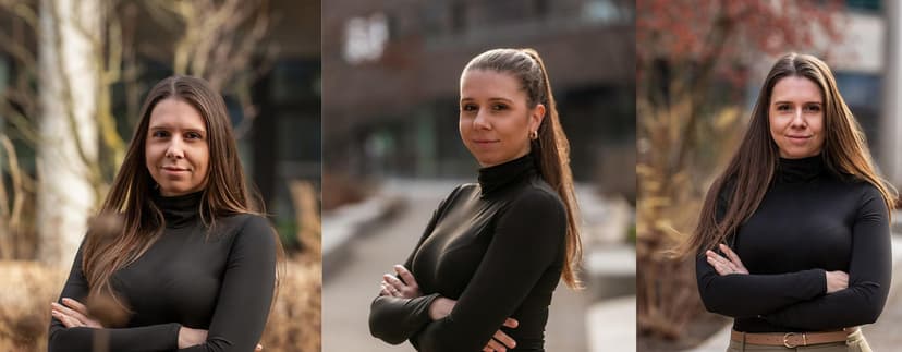 Business portrét na ulici Brna, letní podvečer