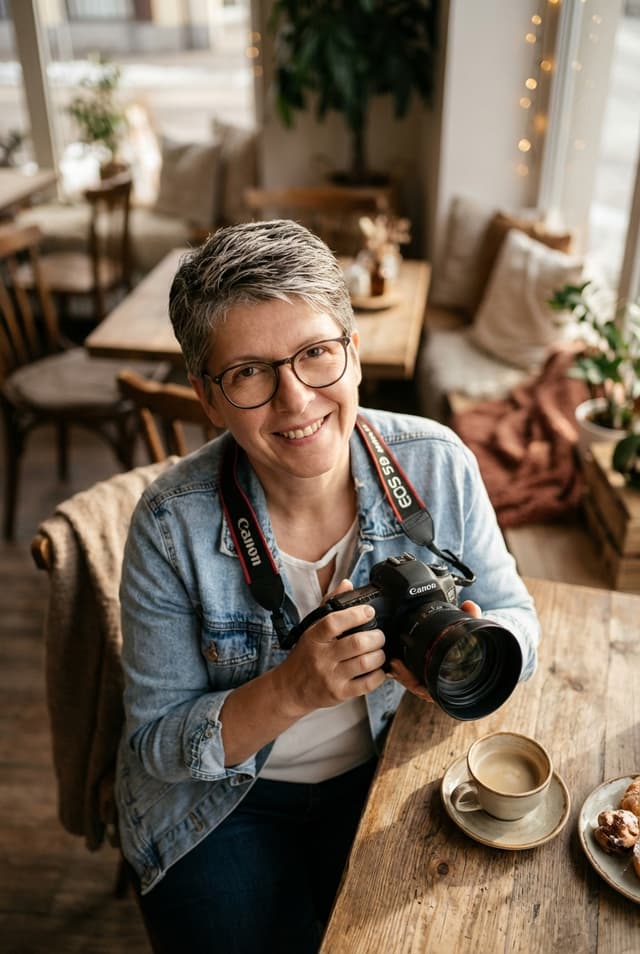 Portrétní focení Brno, Marcela Kramářová v ateliéru v Čechyni nedaleko Brna při přípravě na profesionální portrét