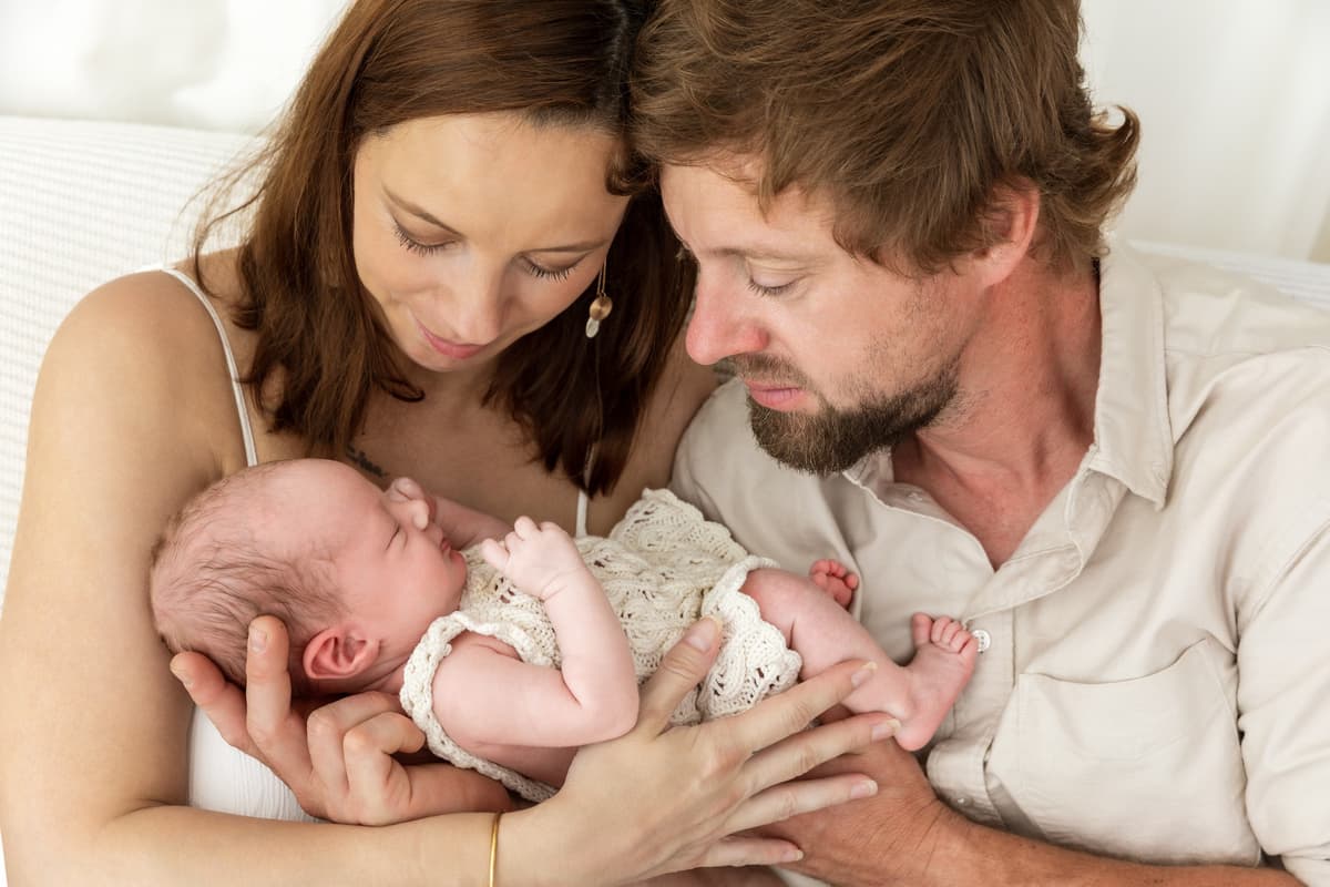 Newborn focení Brno, příběh malé Josefínky