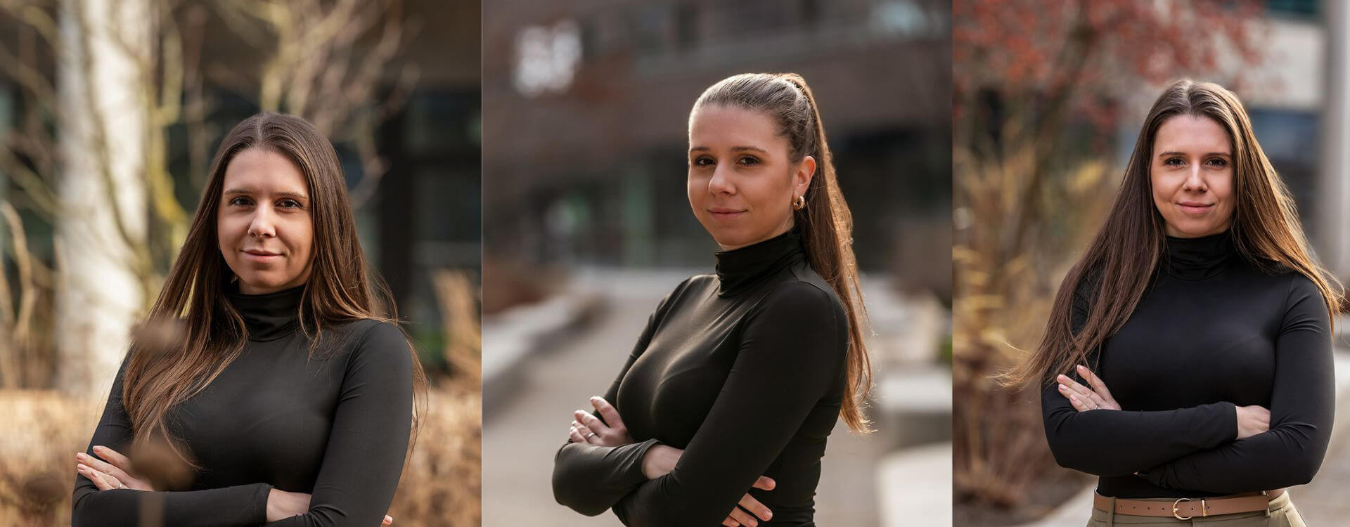 Business portrét na ulici Brna, letní podvečer