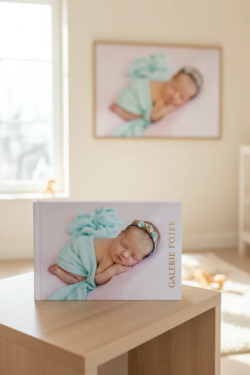 Fotokniha Miminko, ukázka galerie focení