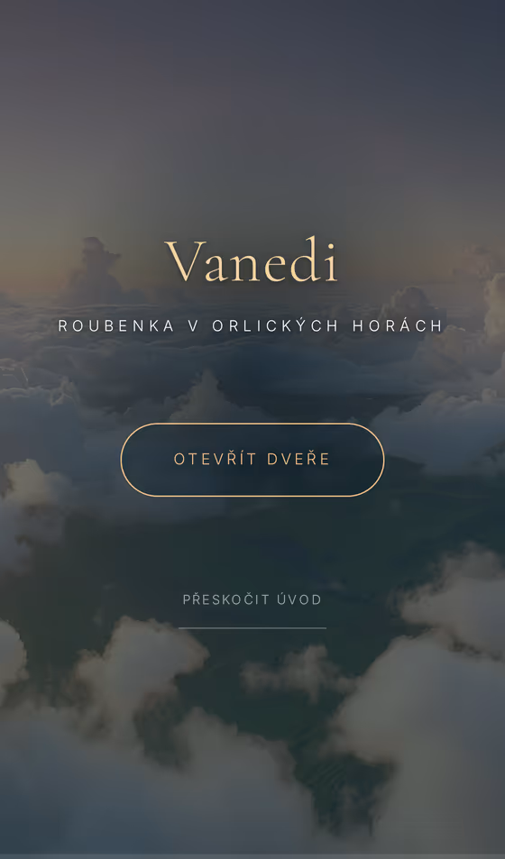 Web Roubenky Vanedi na telefonu: Úvod